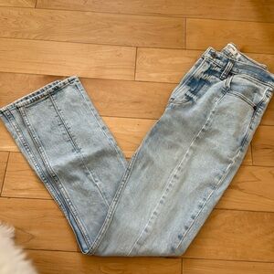 Abercrombie and fitch flare jeans